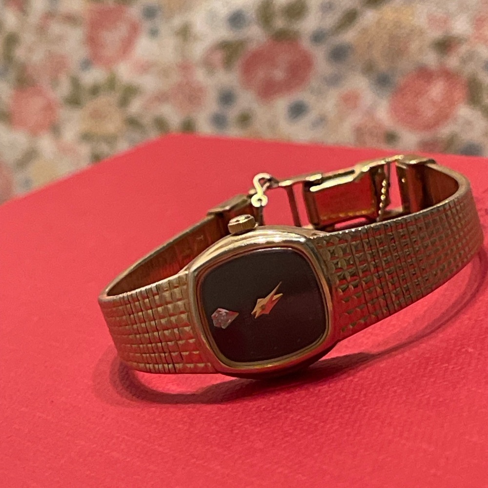 Citizen Gold Watch with Black Face